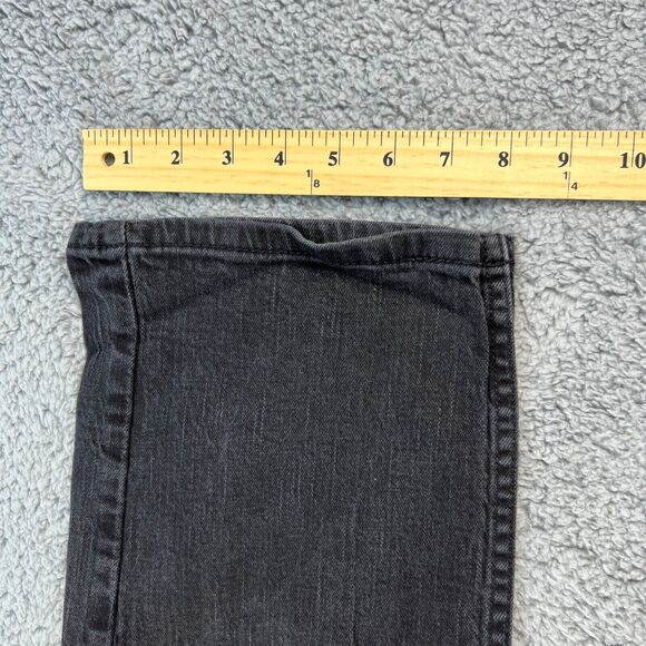 Levi's Black Jeans Mens 36x30 Loose Straight Dark Wash 5 Pocket Levis - Picture 11 of 11